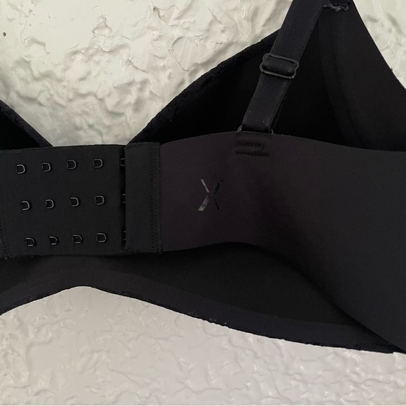 Knix Wing Woman Contour Bra Black Floral Lace Size 2 (36A) - Picture 5 of 7